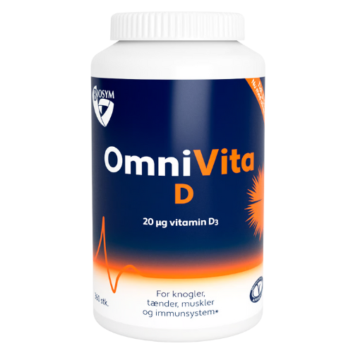 Vintilbud Biosym OmniVita D (360 kapsl) køb billig